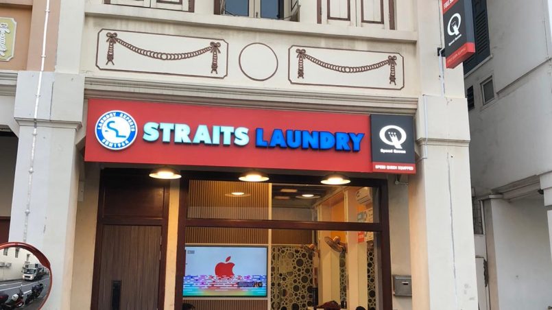 Straits Laundry New Store in Downtown Singapore