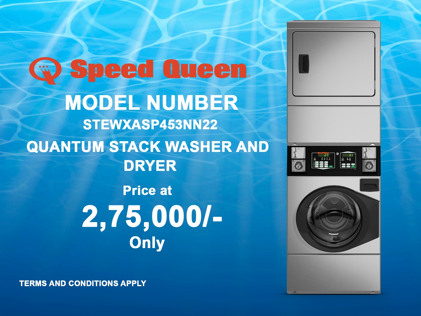 Quantum Stack Washer and Dryer