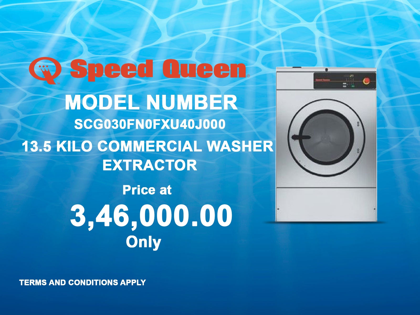 13.5 Kilo Commercial Washer Extractor